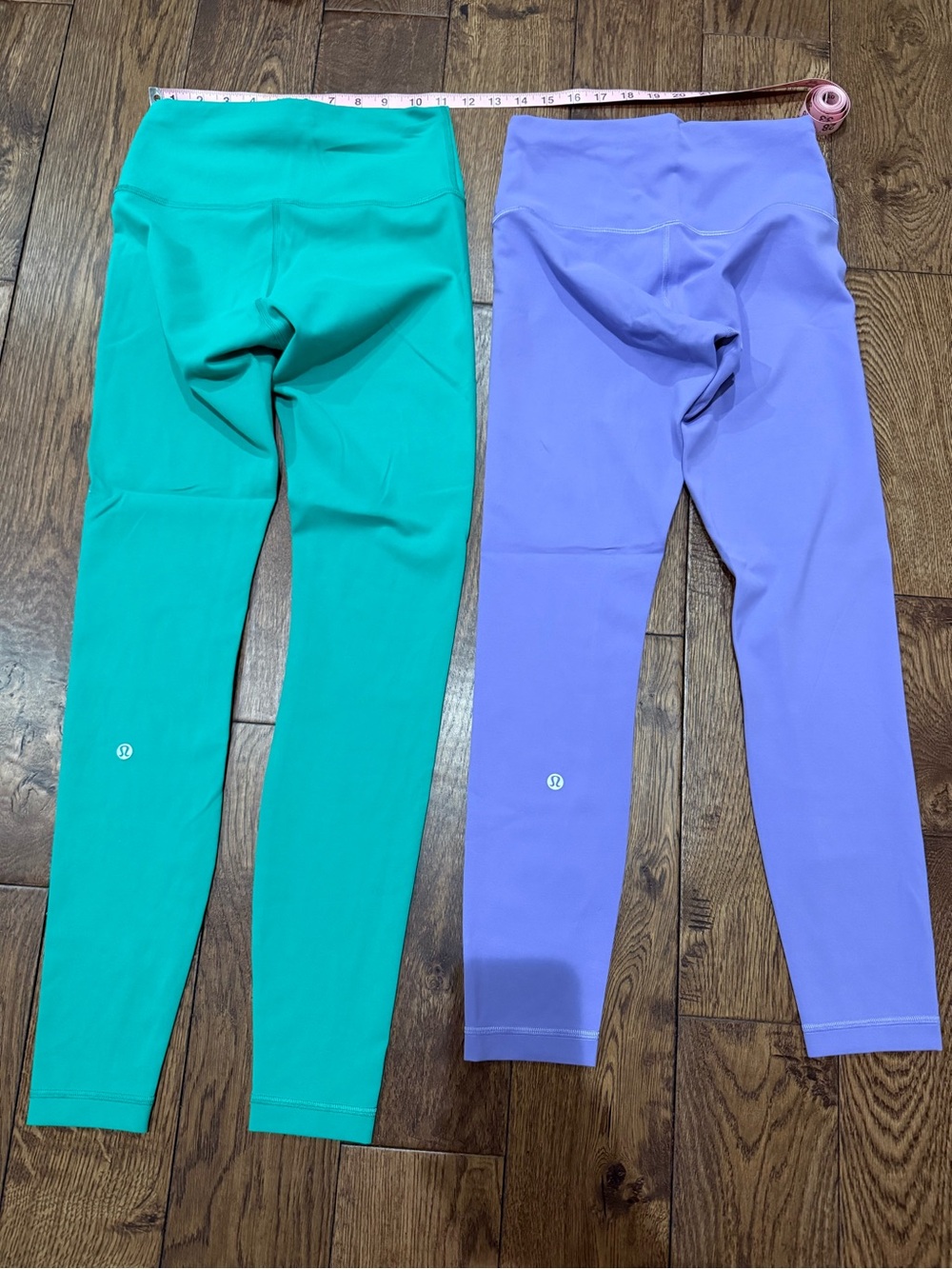 lululemon Align Leggings - Teal & Lavender both pairs size 6